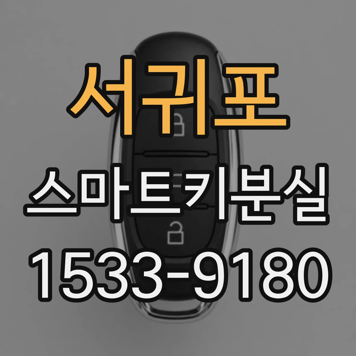 서귀포 스마트키분실