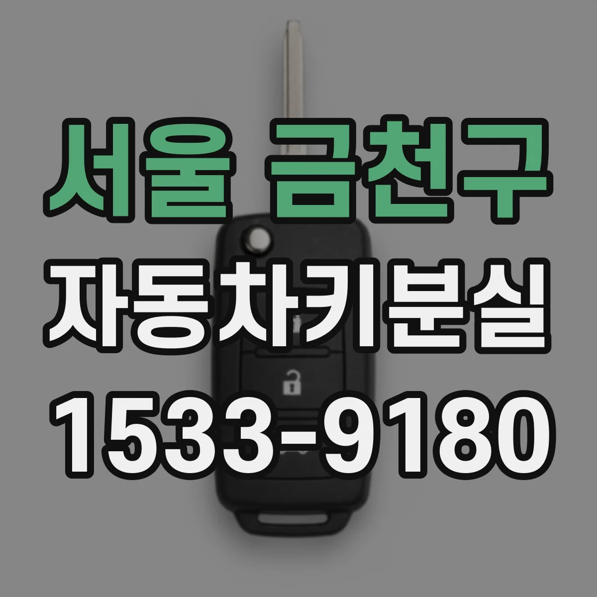 서울 금천구 자동차키분실
