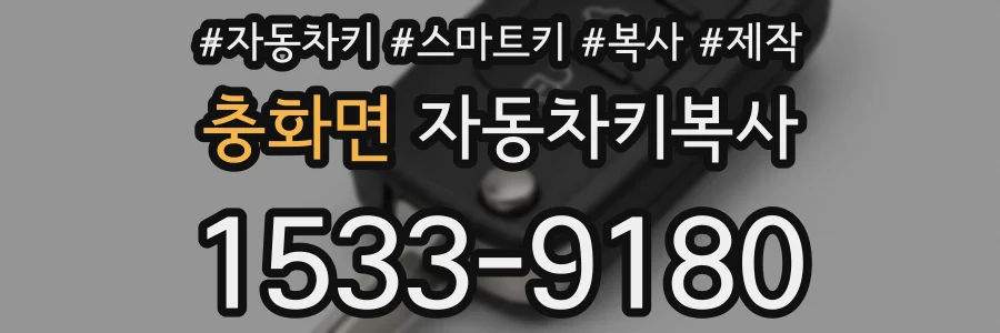 충화면 자동차키복사