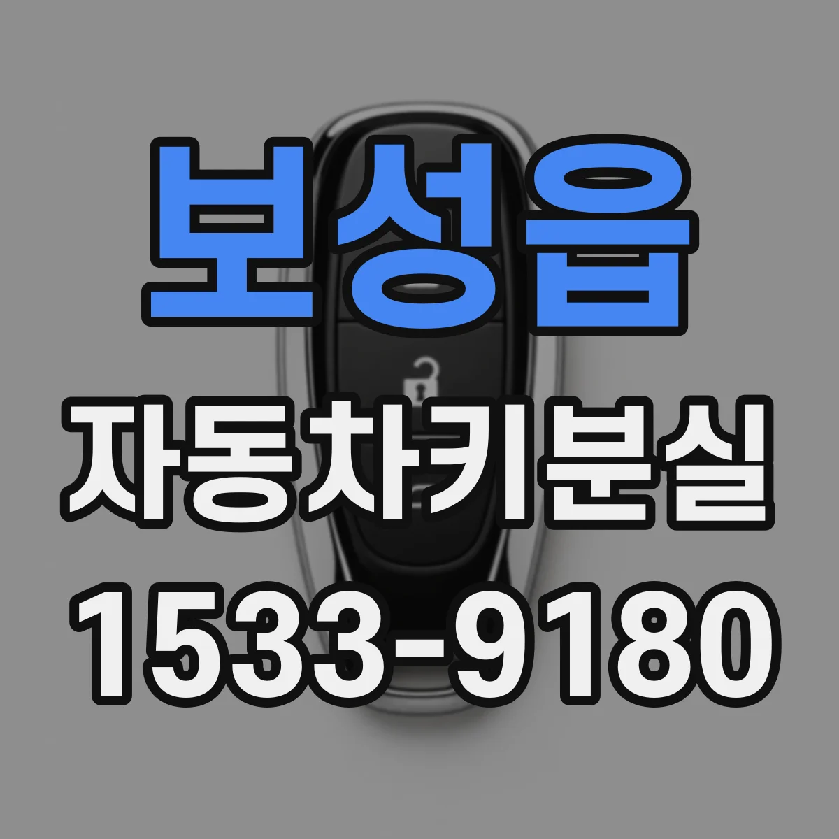 보성읍 자동차키분실