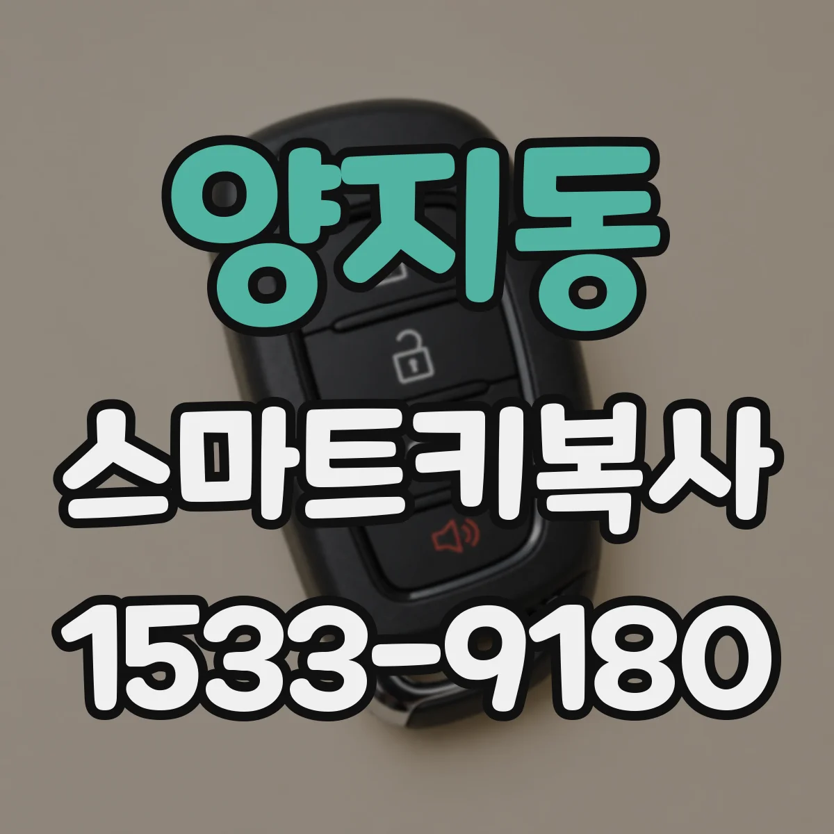 양지동 스마트키복사