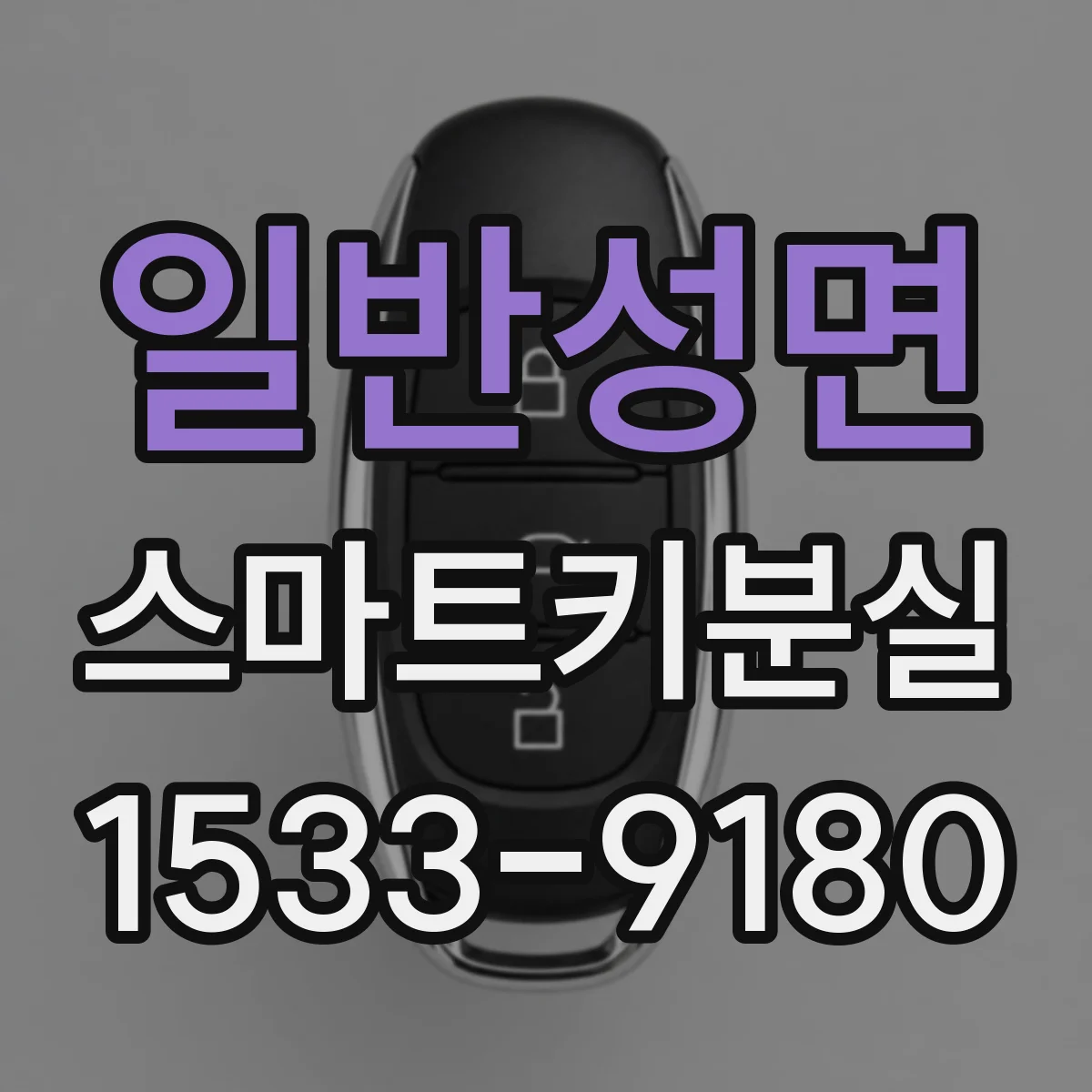 일반성면 스마트키분실