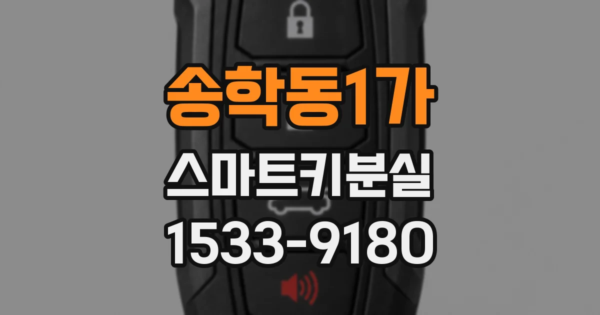 송학동1가 스마트키분실