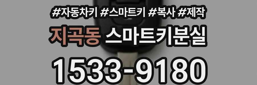 지곡동 스마트키분실