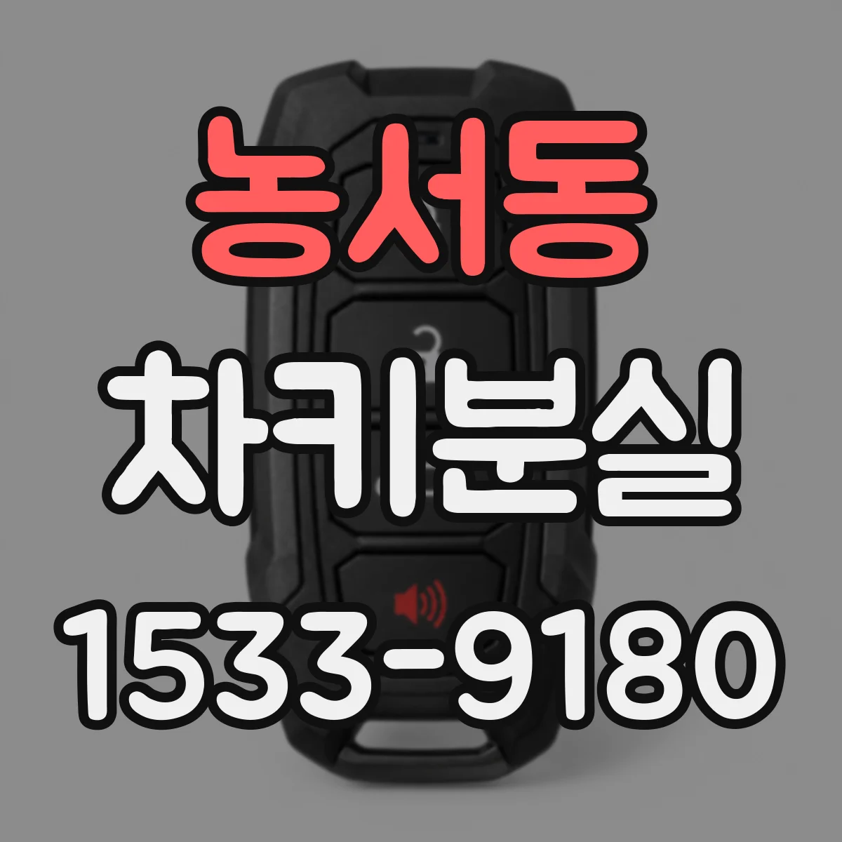 농서동 차키분실