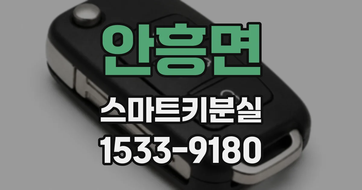 안흥면 스마트키분실