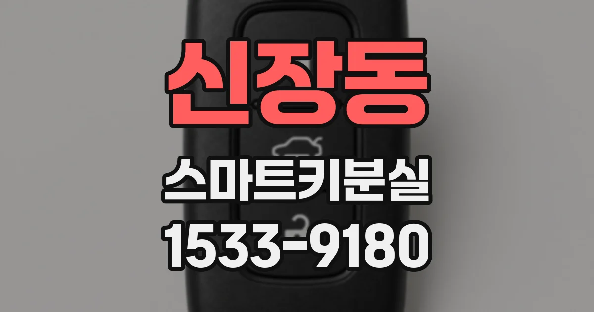 신장동 스마트키분실