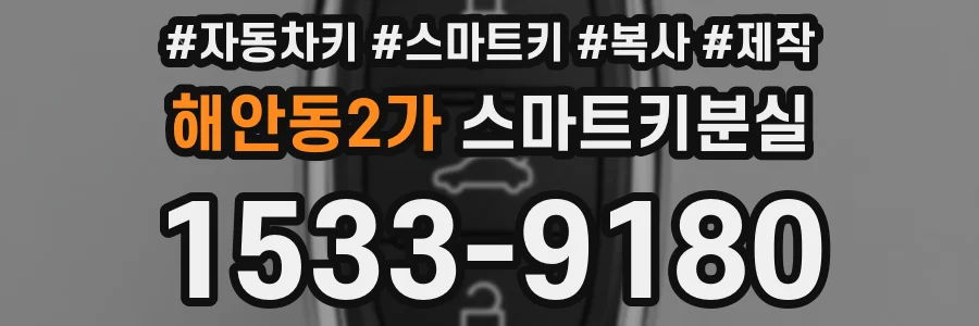 해안동2가 스마트키분실
