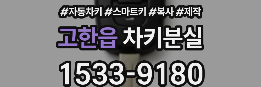 고한읍 차키분실