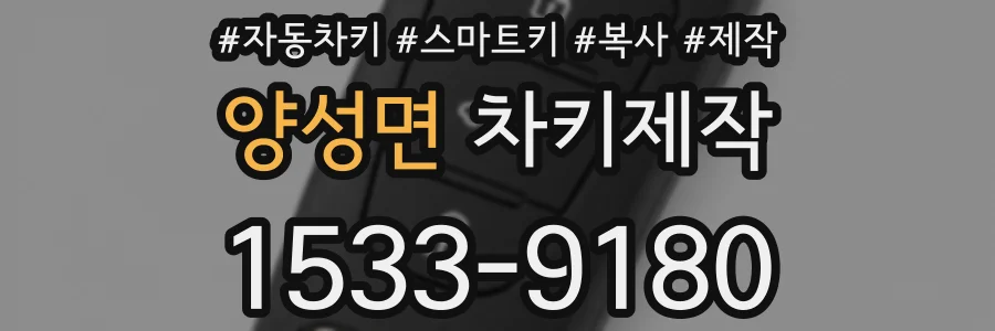 양성면 차키제작