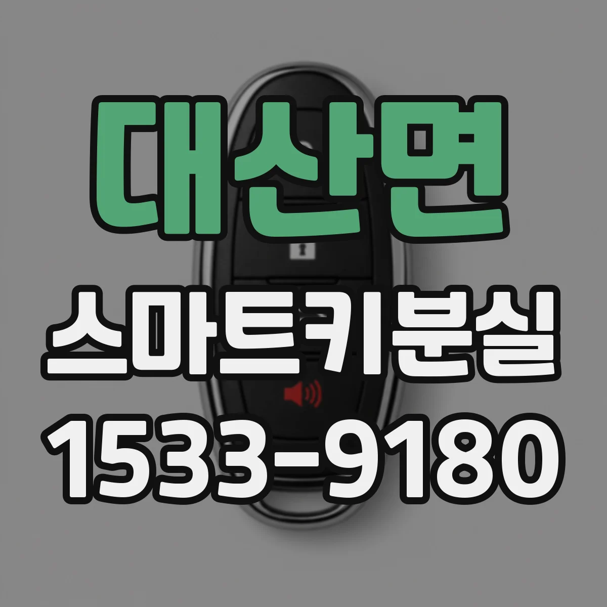 대산면 스마트키분실
