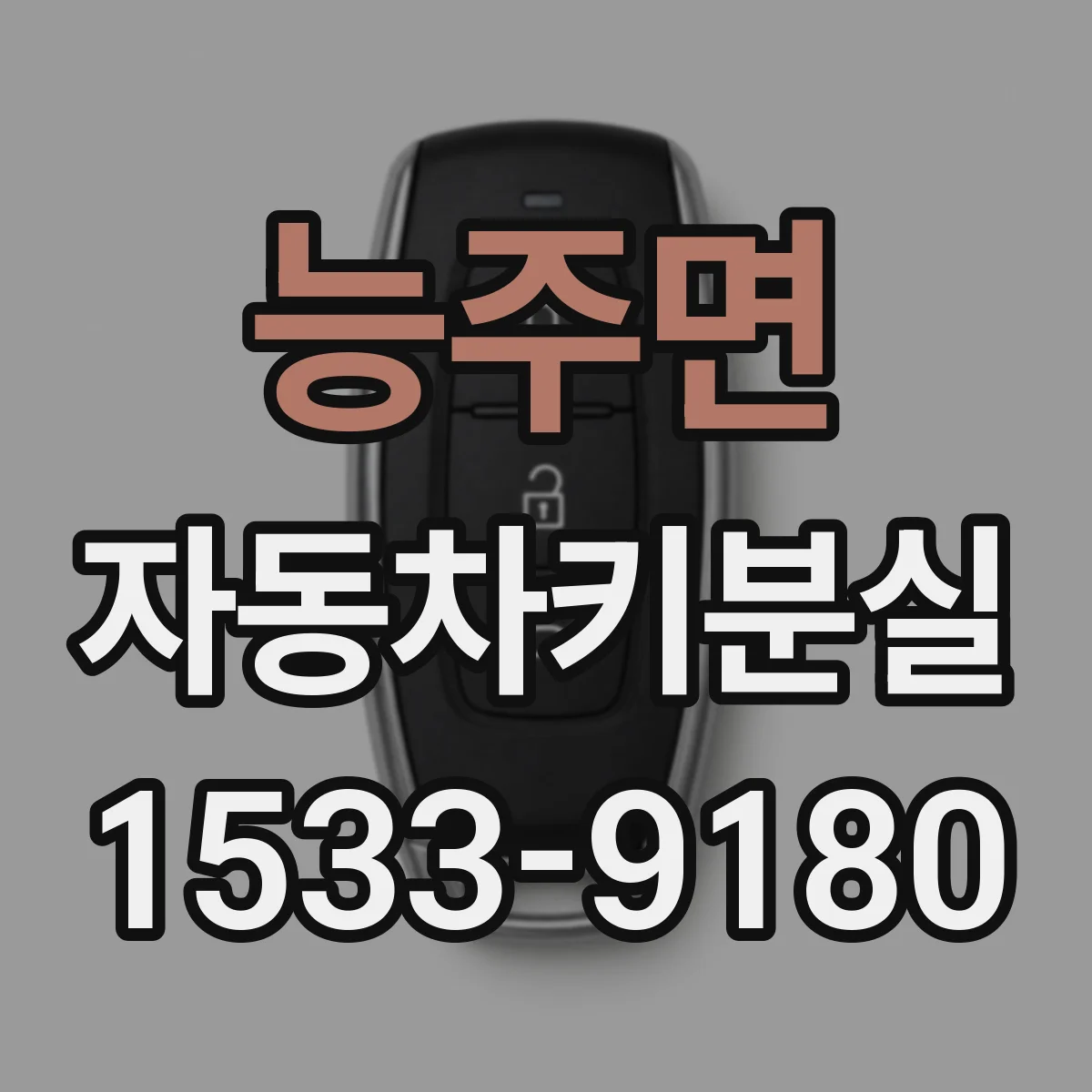 능주면 자동차키분실