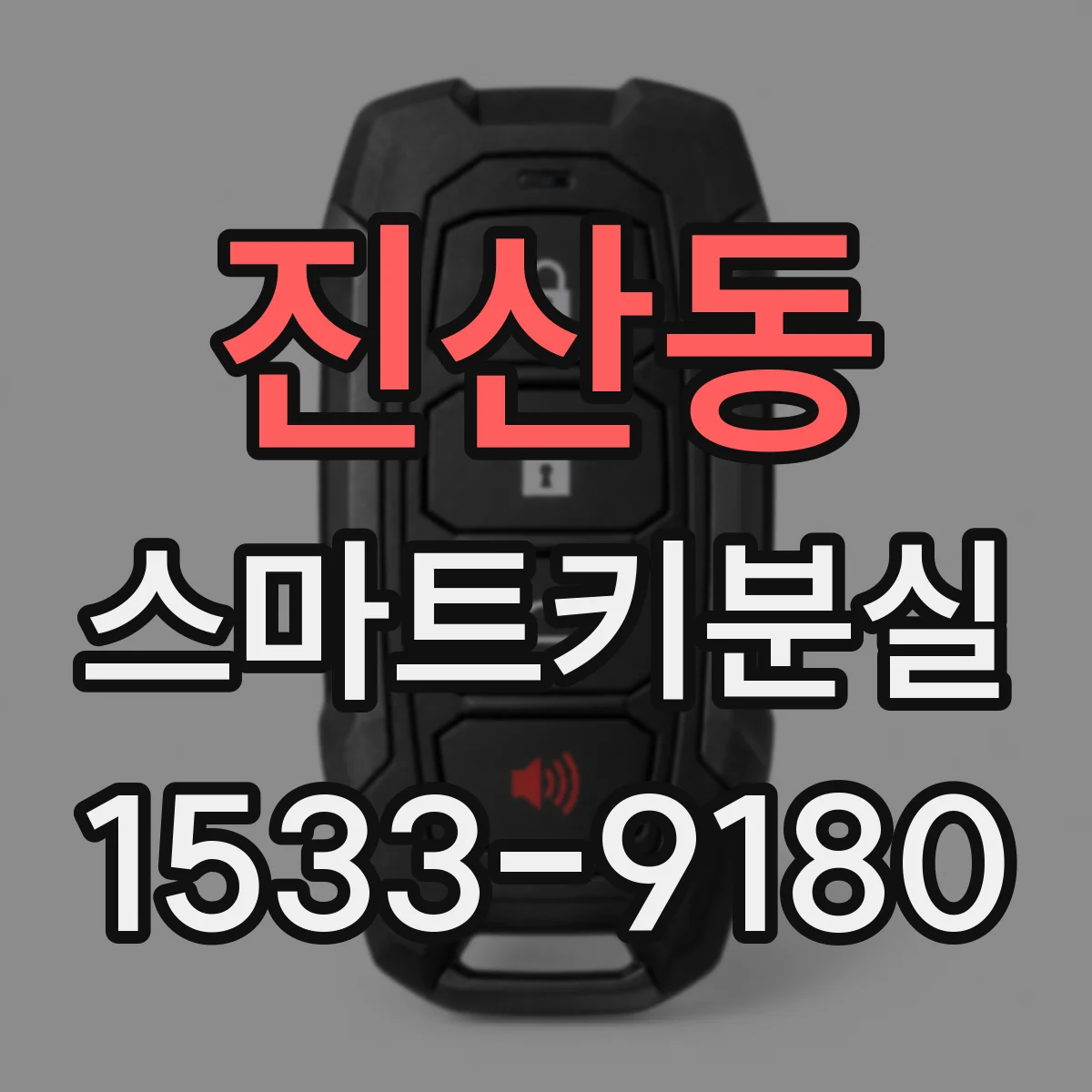 진산동 스마트키분실