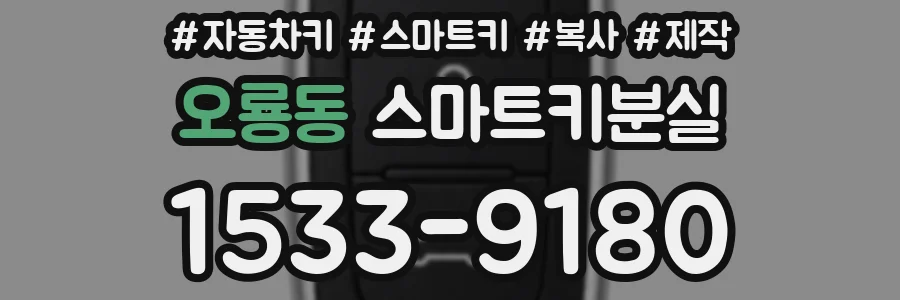 오룡동 스마트키분실