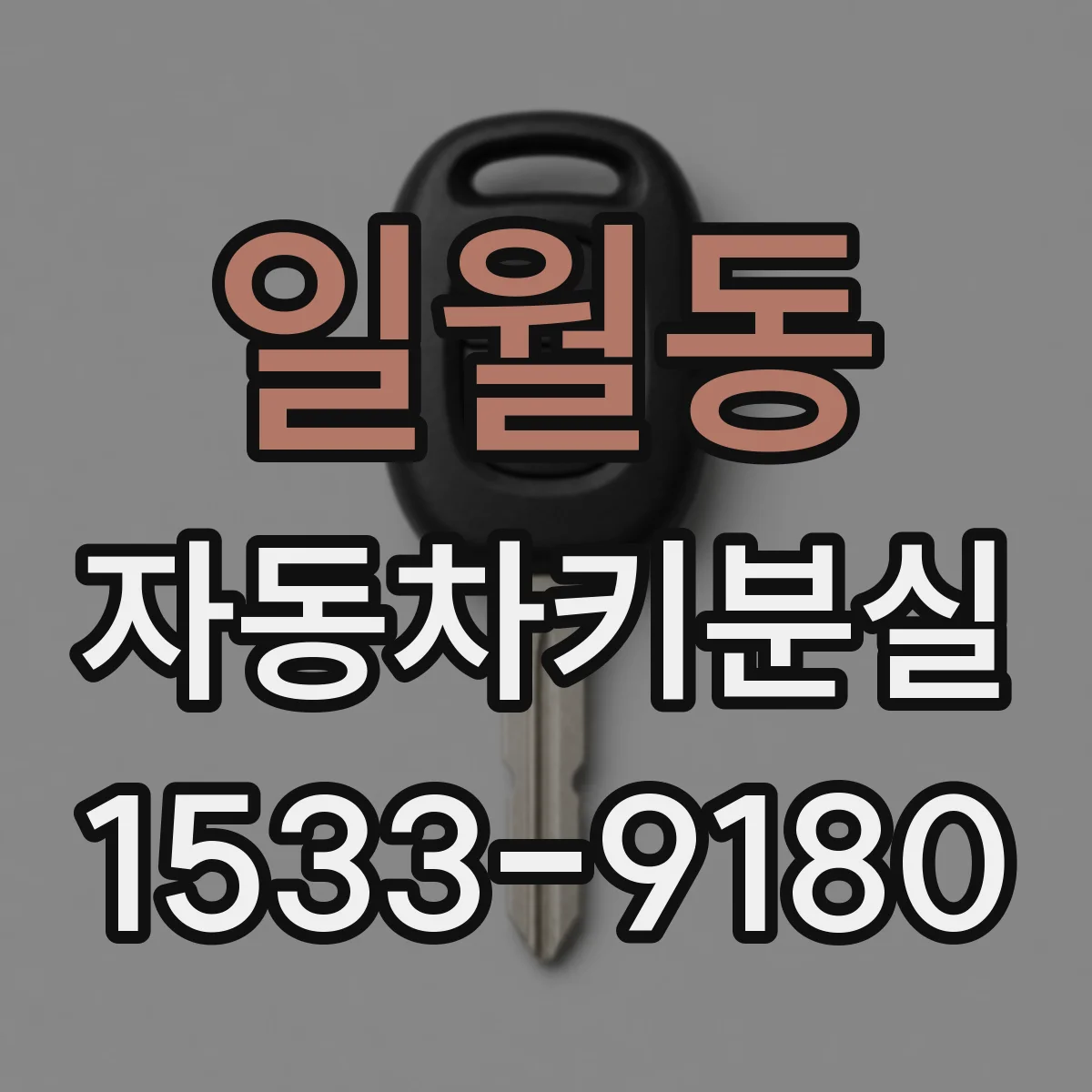 일월동 자동차키분실