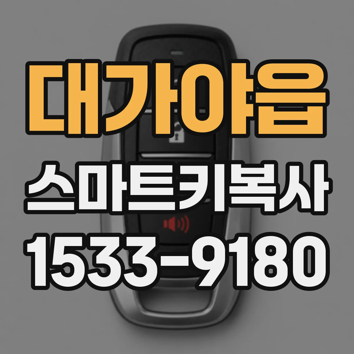 대가야읍 스마트키복사