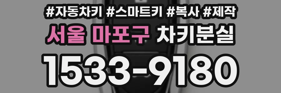 서울 마포구 차키분실