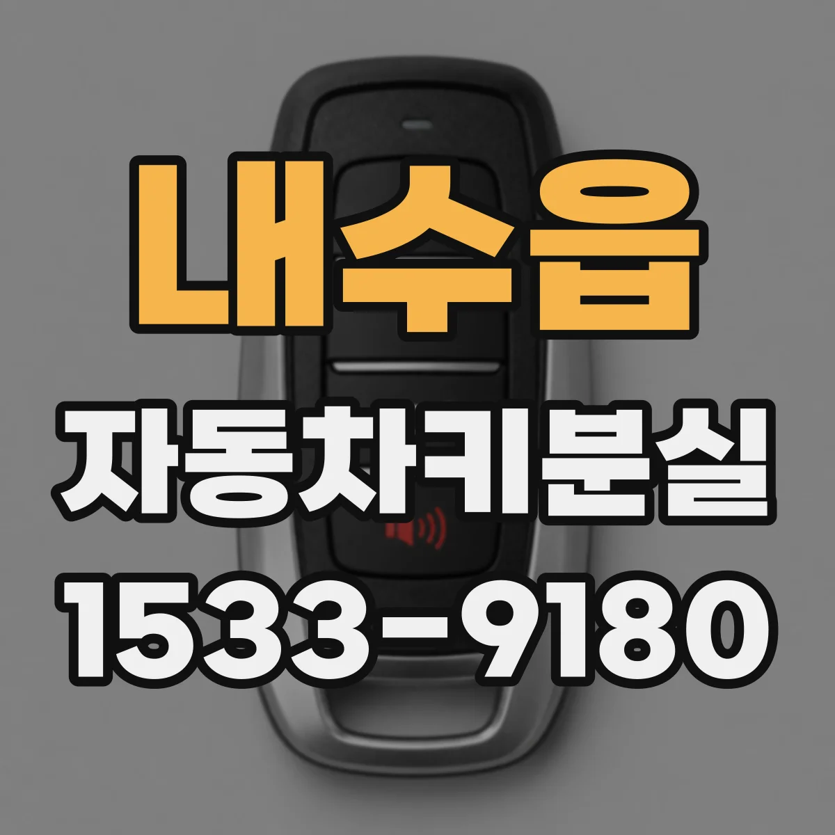 내수읍 자동차키분실