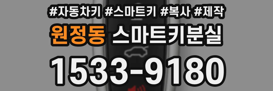 원정동 스마트키분실
