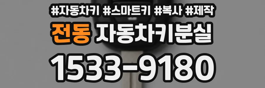 전동 자동차키분실
