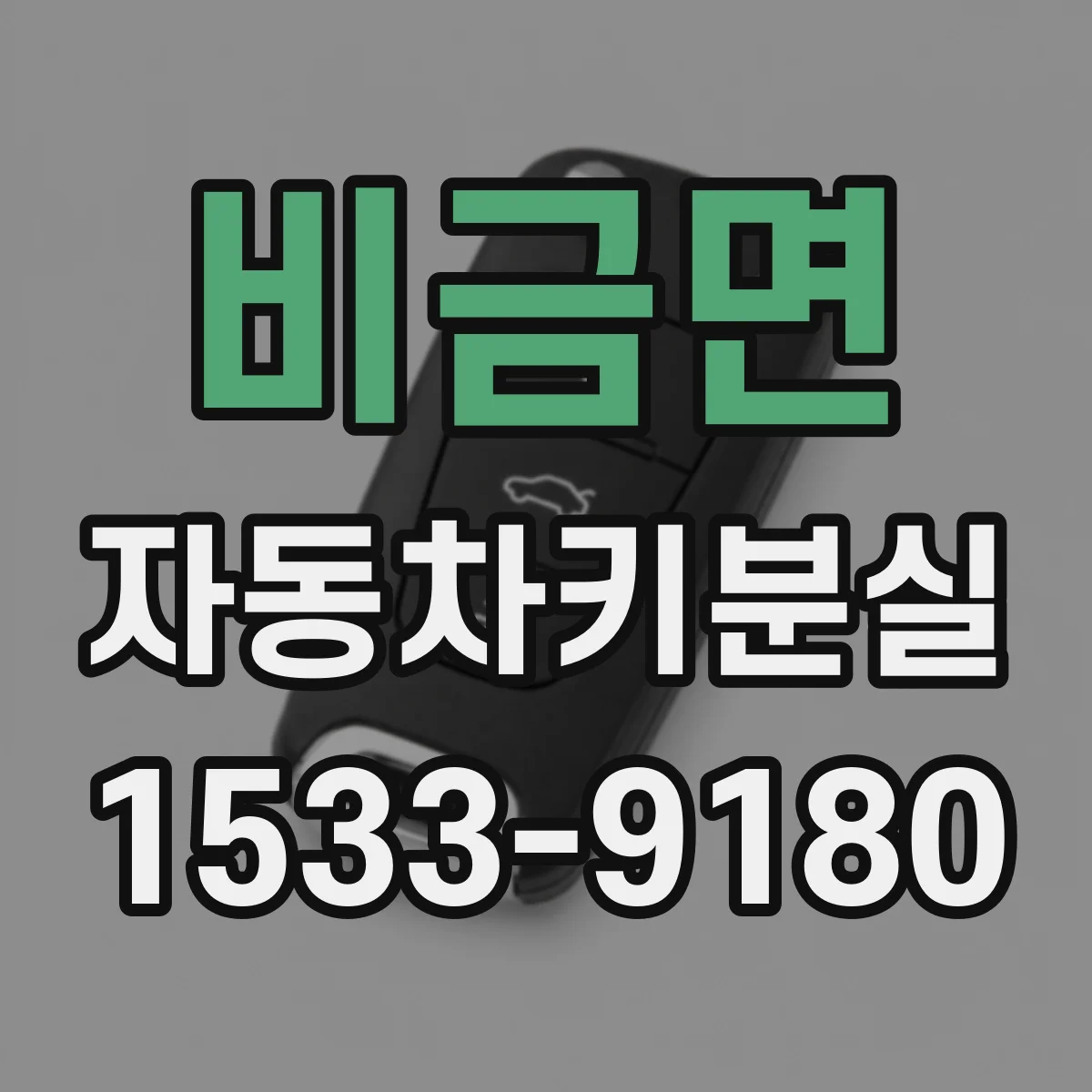 비금면 자동차키분실
