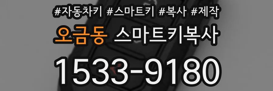 오금동 스마트키복사