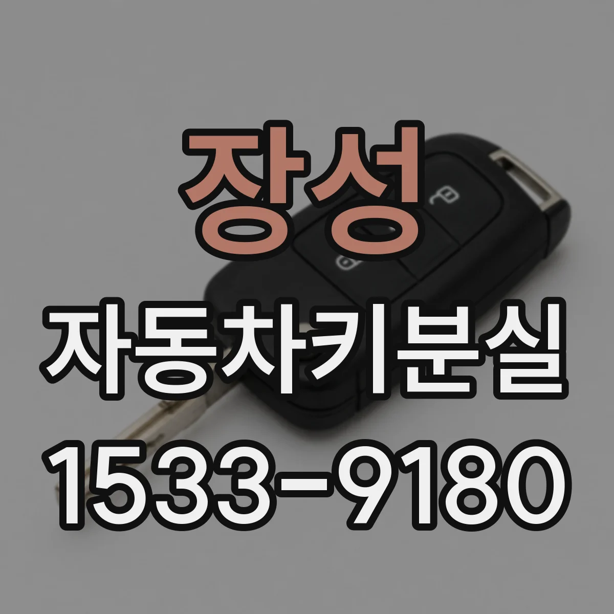 장성 자동차키분실