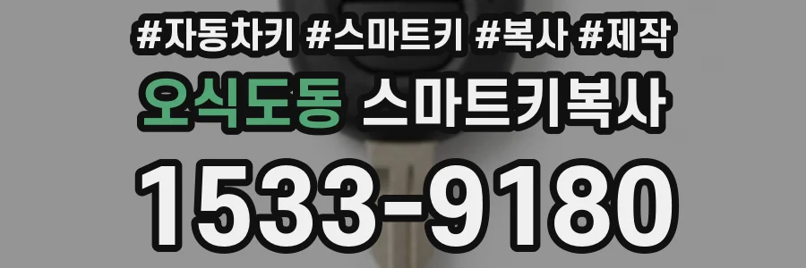 오식도동 스마트키복사