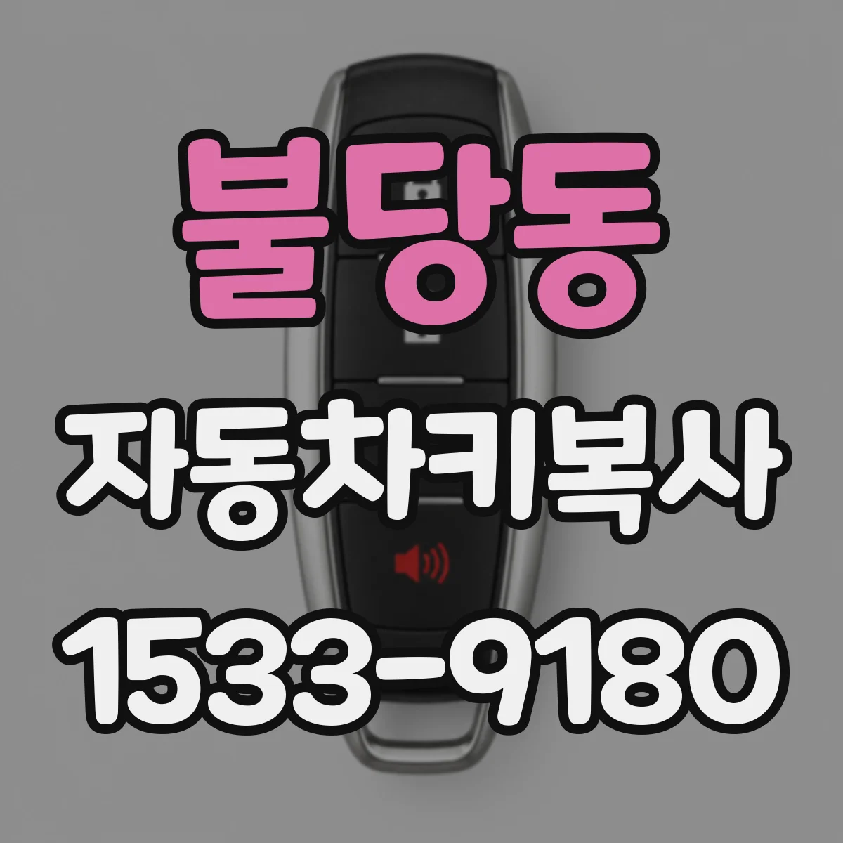 불당동 자동차키복사