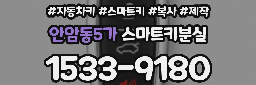 안암동5가 스마트키분실