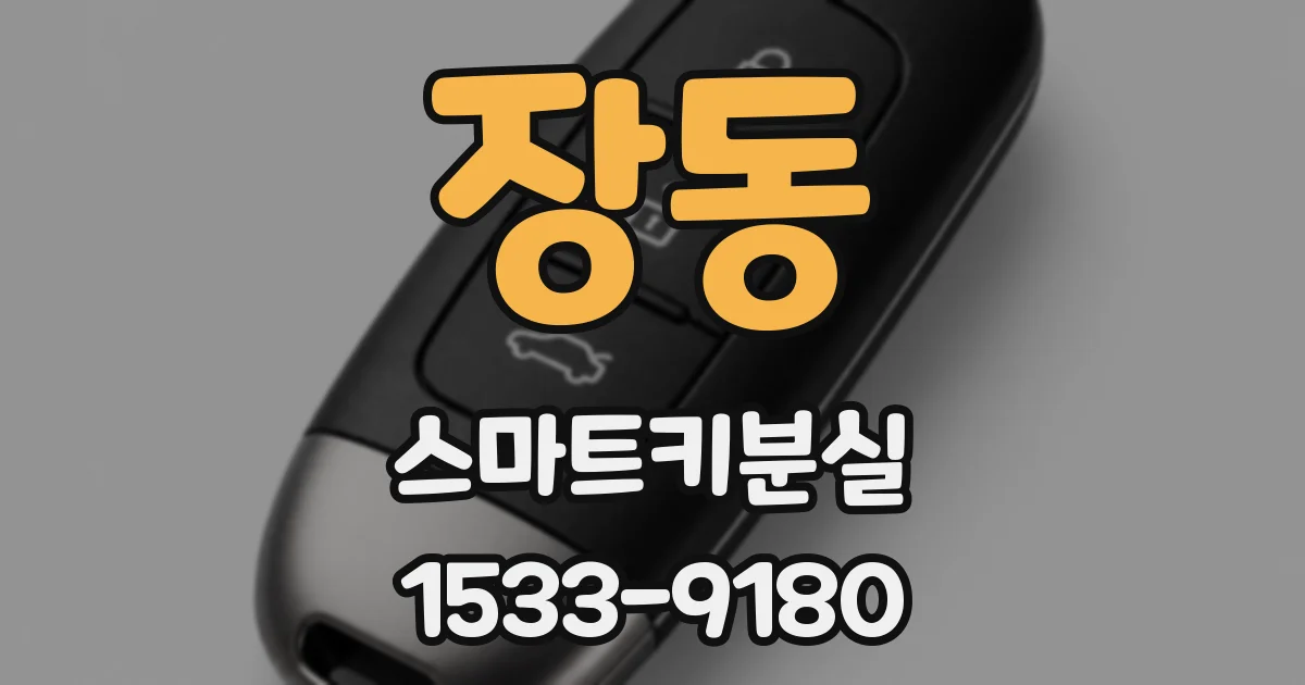 장동 스마트키분실