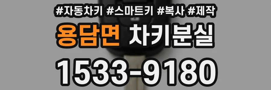 용담면 차키분실