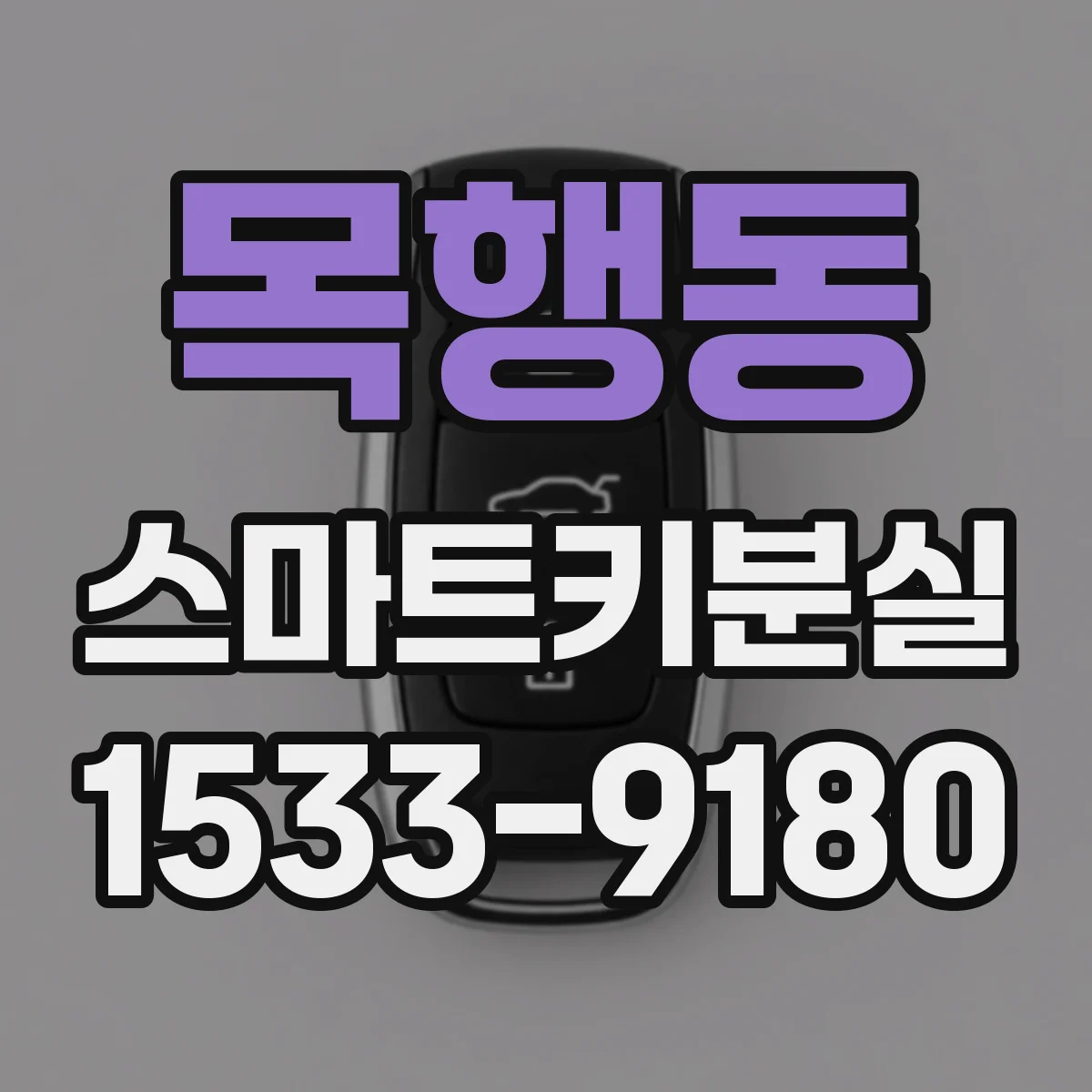 목행동 스마트키분실