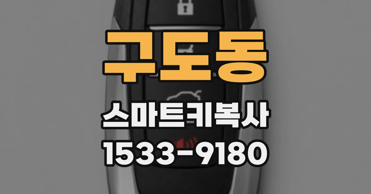 구도동 스마트키복사