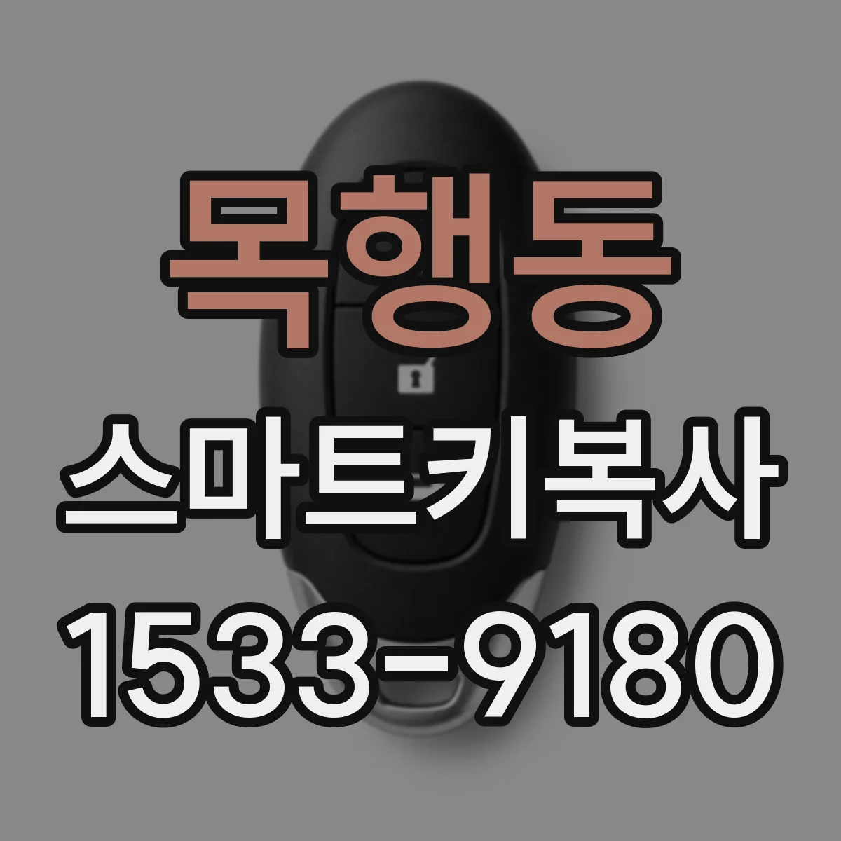 목행동 스마트키복사