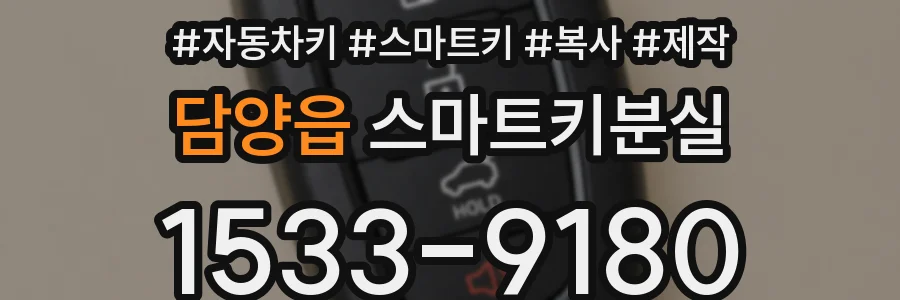 담양읍 스마트키분실