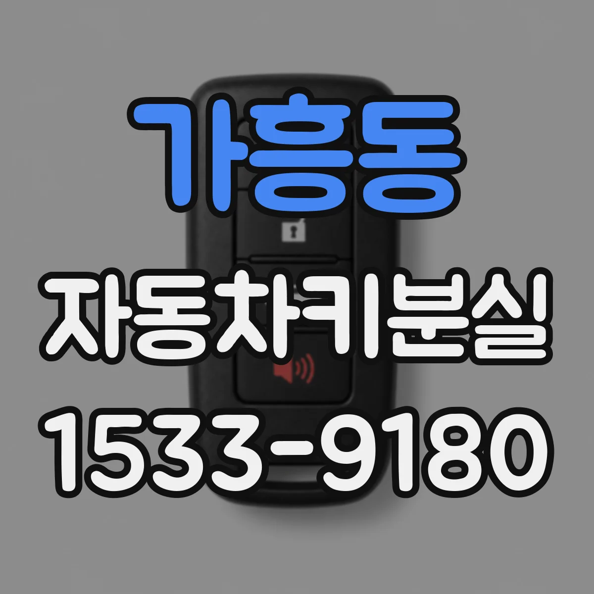 가흥동 자동차키분실