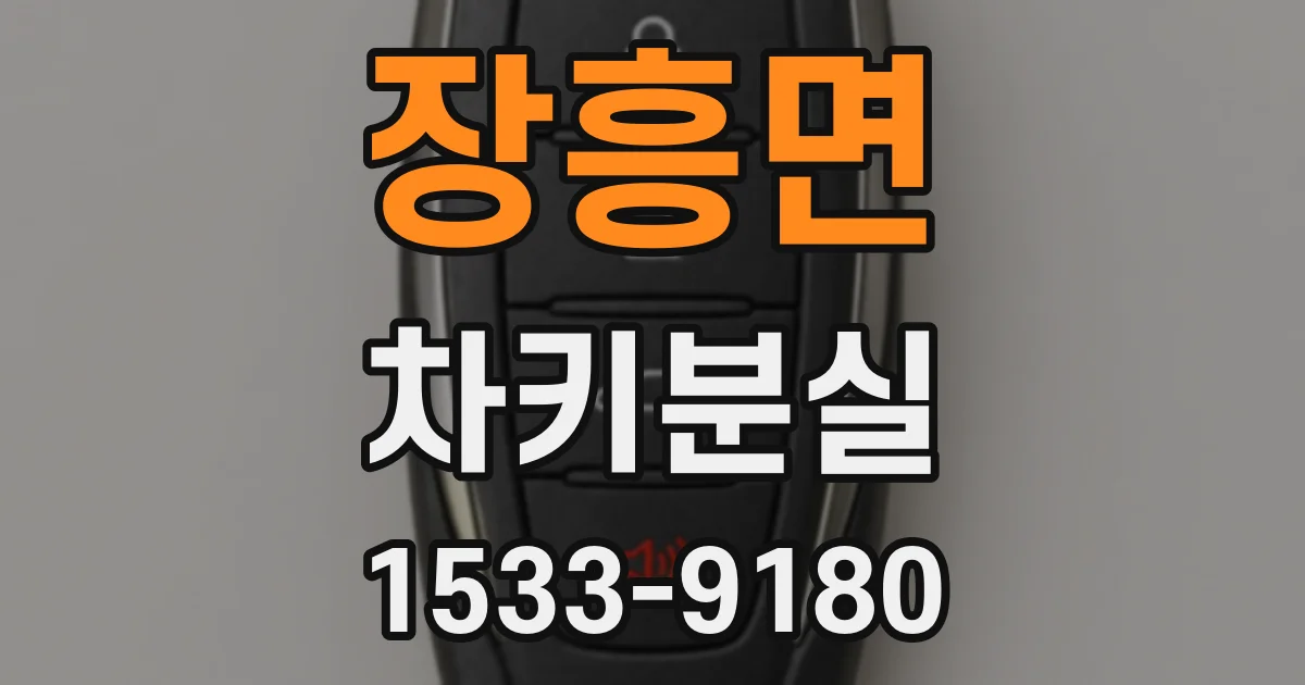 장흥면 차키분실