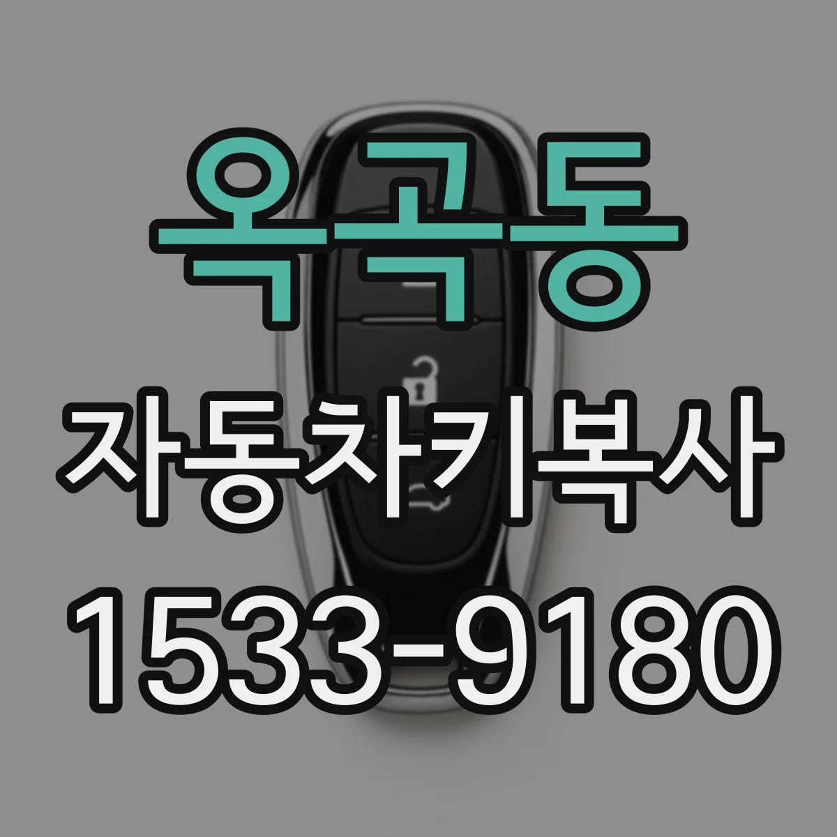 옥곡동 자동차키복사
