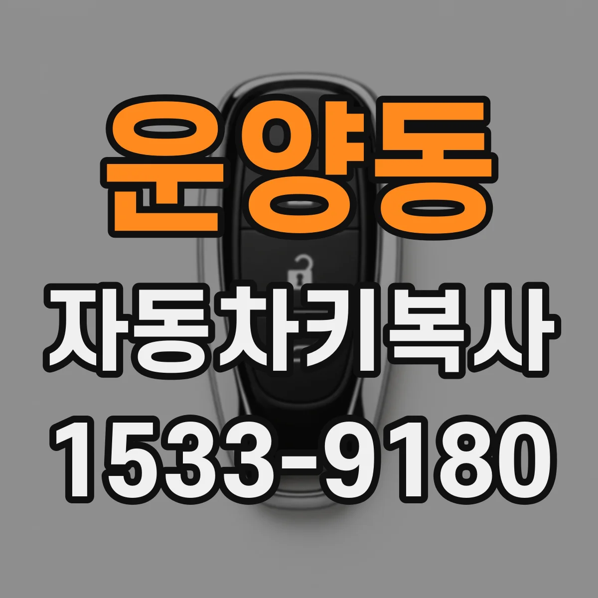 운양동 자동차키복사
