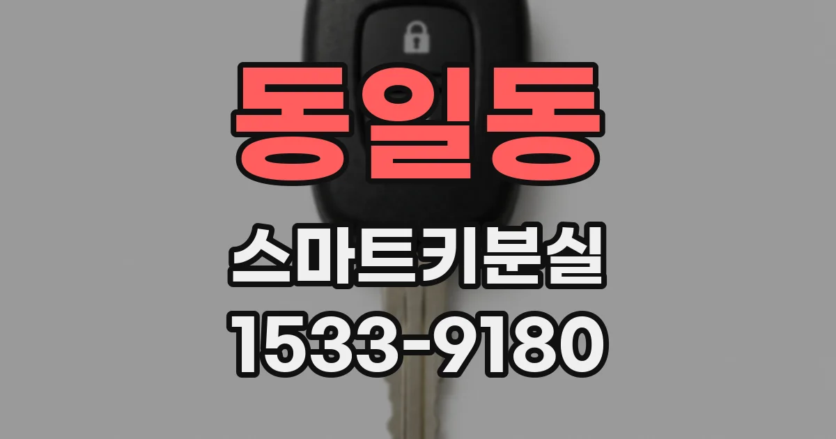 동일동 스마트키분실