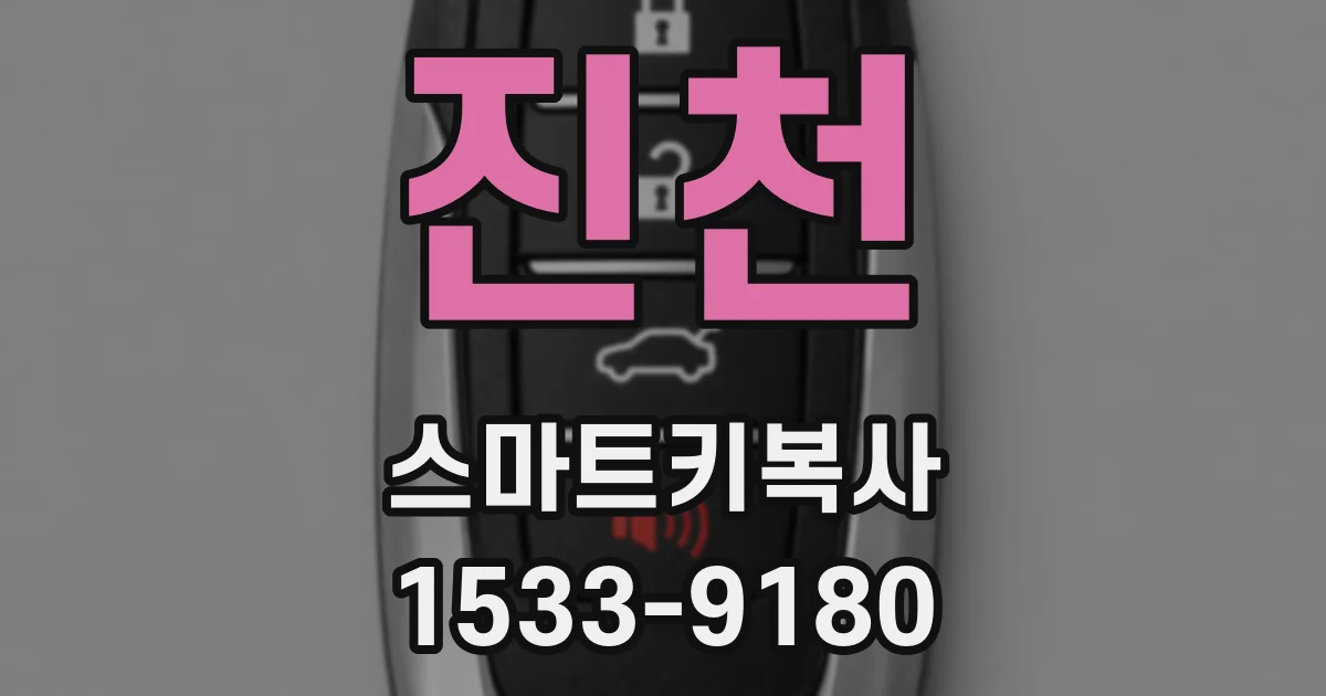 진천 스마트키복사