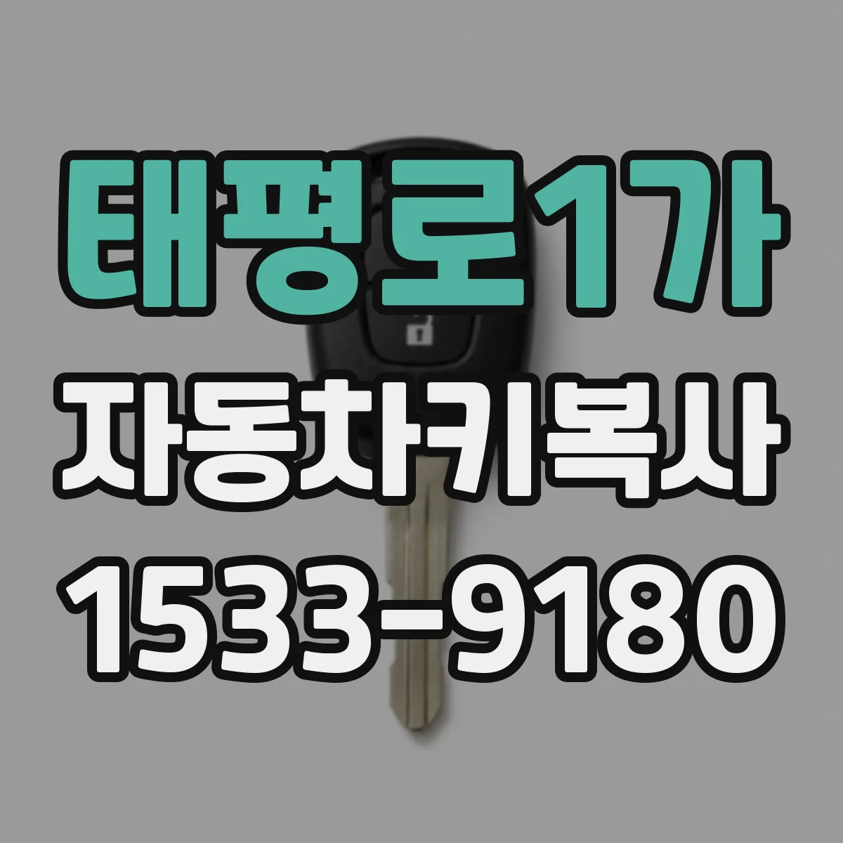 태평로1가 자동차키복사