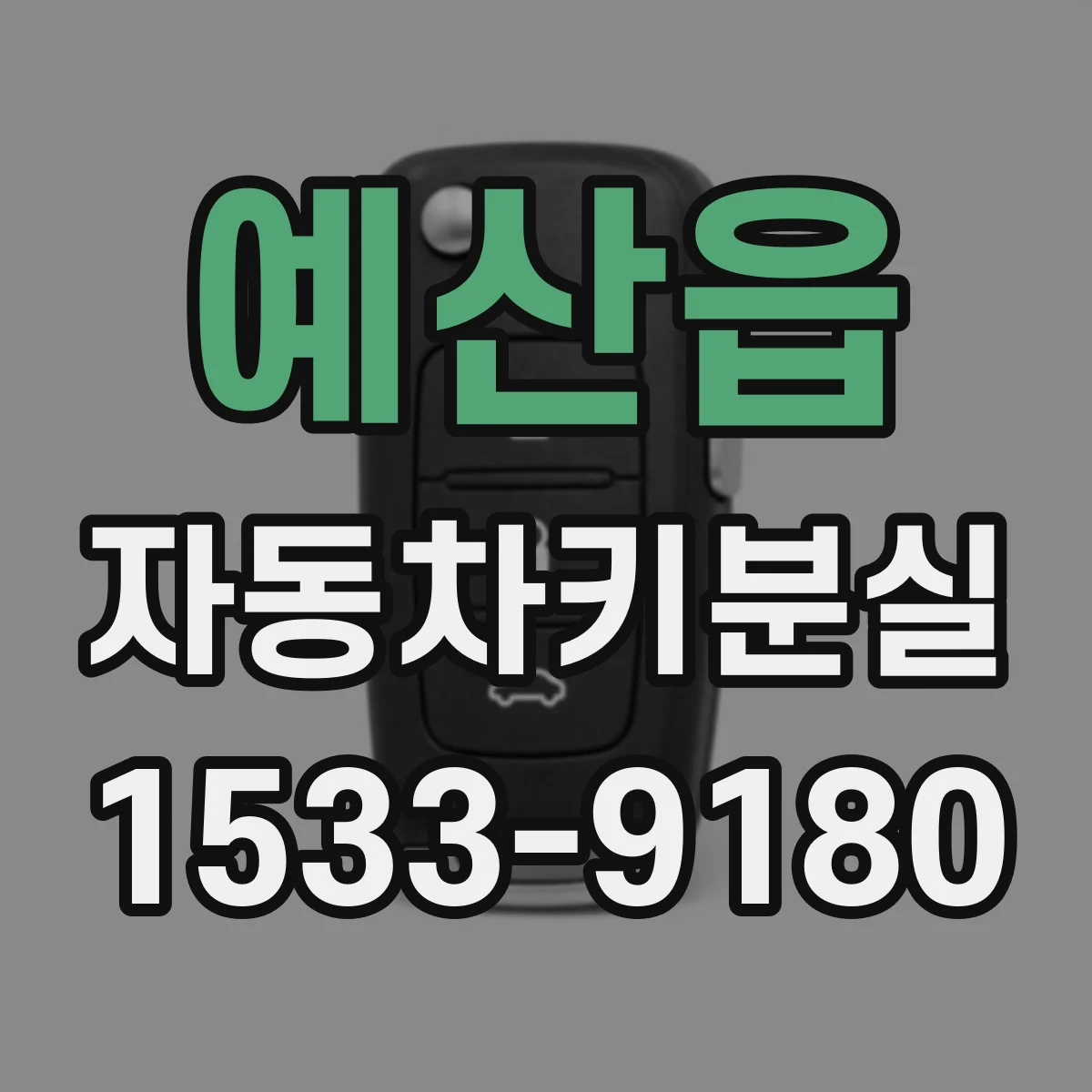 예산읍 자동차키분실