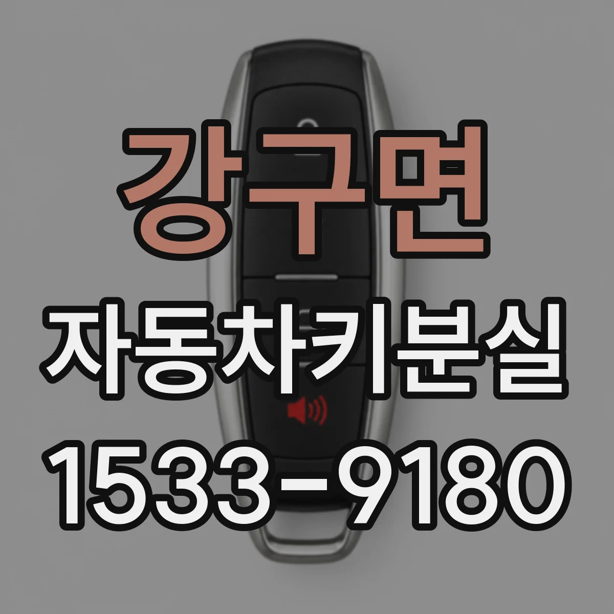 강구면 자동차키분실