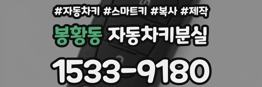 봉황동 자동차키분실