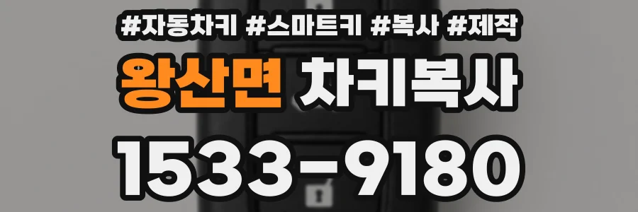 왕산면 차키복사