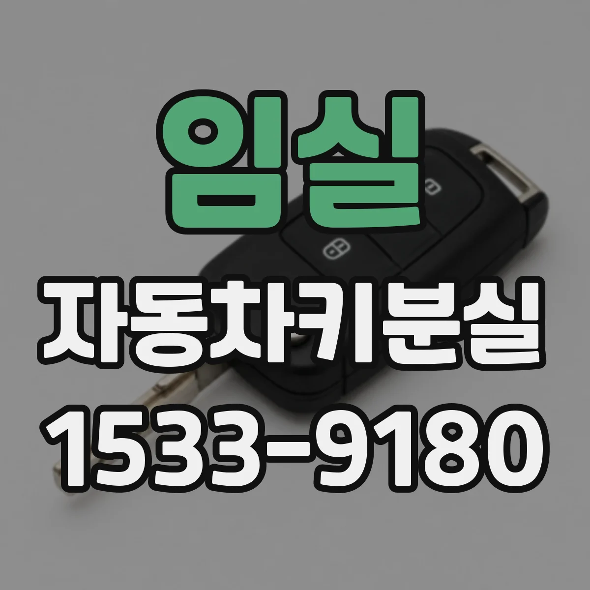 임실 자동차키분실