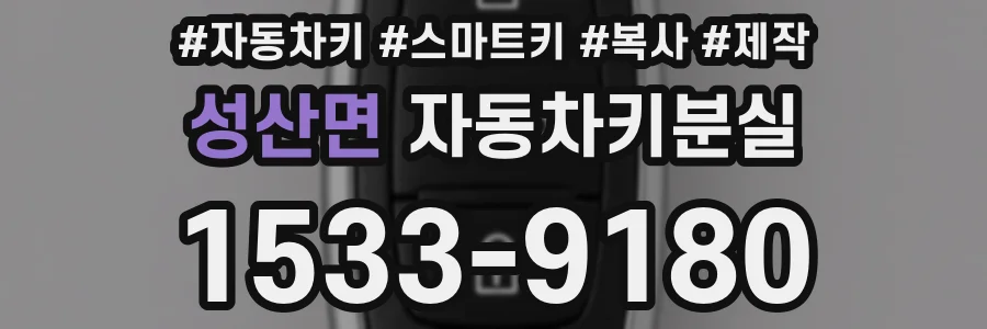 성산면 자동차키분실