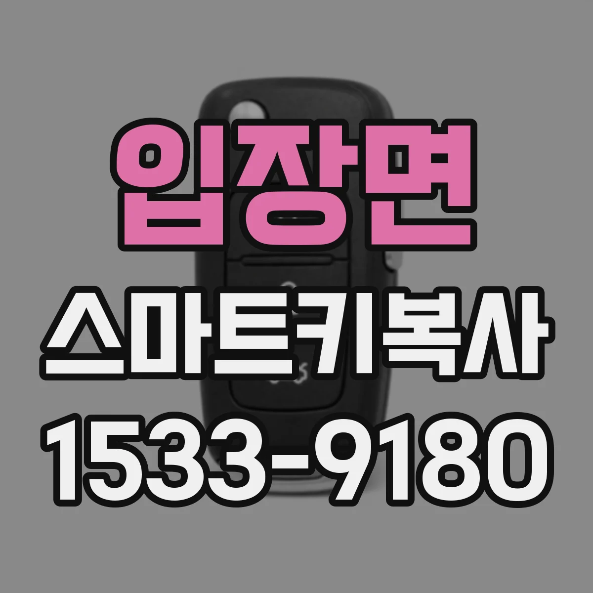 입장면 스마트키복사